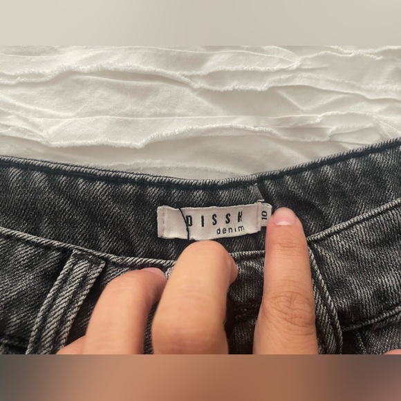DISSH denim shorts (AUS size 10, US size 6) - Picture 3 of 5